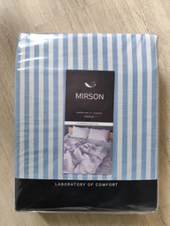 Комплект постельного белья MirSon Бязь 17-0768 Harmony Stripes 175 x 210 см (2200011018911)