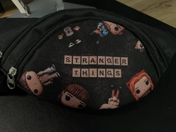 Поясная сумка бананка Очень странные дела Stranger Things 01 Gear Bag черная
