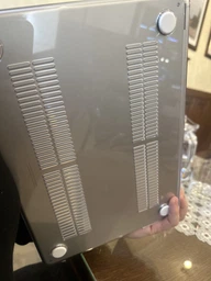 Чохол-накладка Fruct AirM2/M3 для MacBook Air 13.6 M2 2022 / M3 2024 / M4 2025 Матовий Grey фото від покупців 5