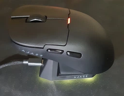 Миша Ajazz AJ159P MC бездротова ігрова PAW3311 із зарядною док станцією - Чорний фото від покупців 1