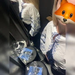 Жіноча вишиванка MEREZHKA "Барва" бордовий орнамент, розмір 2XL фото від покупців 1