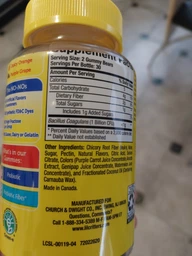 Натуральная добавка L'il Critters Probiotic With Prebiotics Cherry Orange & Grape Flavor 1 Billion CFUs 60 жевательных таблеток