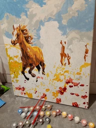 Картина по номерам Полевая гармония ©art_selena_ua 40x50 KHO6597 Идейка
