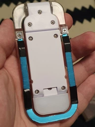 Светодиодный USB светильник лампа зажим для чтения книг c аккумулятором 3 режимами яркости Book Lamp 516 Белый фото от покупателей 2