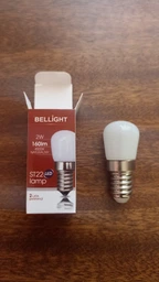 Светодиодная лампа для холодильника и швейной машины LED ST 220V/2W E14 4000K Bellight, LED лампа для компактных светильников фото от покупателей 1