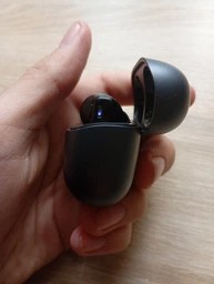 Наушники Bluetooth беспроводные Hoco EQ27 вакуумные с микрофоном, шумоподавлением ANC+ENC и AI-переводчиком Grey фото от покупателей 5