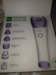 Эпилятор аккумуляторный RZTK Silk + 7 насадок фото от покупателей 4