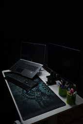 Держатель ноутбука для кронштейна OfficePro LH524B Black фото от покупателей 2