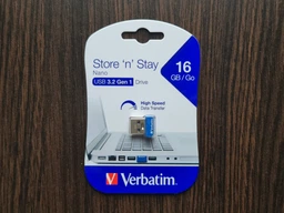 Флеш память USB Verbatim Store 'n' Stay Nano 32GB USB 3.2 Gen1 Blue (98710)
