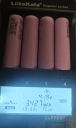 Аккумулятор Samsung 18650 Li-Ion INR18650-35, 3350mAh, 8A, 4.2/3.6/2.5V Pink (YT12402) фото от покупателей 6