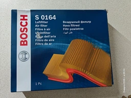 Повітряний фільтр BOSCH F 026400164 KIA Magentis; Hyundai Sonata, Trajet 2811337101, 2811337101AT, 281134T600
