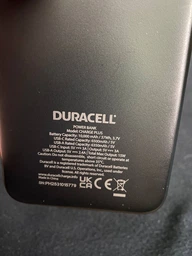 УМБ Duracell | CHARGE PLUS | 10000 mAh | 15W | Black (DRPB3009A) фото от покупателей 2