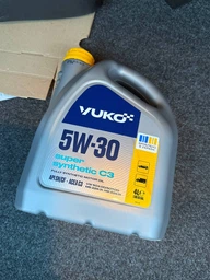 Масло YUKO SUPER SYNTHETIC C3 5W-30 SAE API SN/CF 4л канистра
