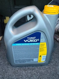 Масло YUKO SUPER SYNTHETIC C3 5W-30 SAE API SN/CF 4л канистра фото от покупателей 2