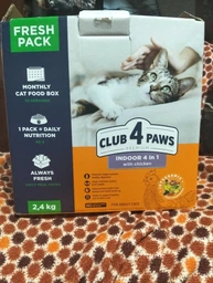 Сухой корм 4 в 1 для кошек, живущих в помещении 2 кг CLUB 4 PAWS Клуб 4 Лапы фото от покупателей 15