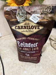 Сухий корм для дорослих активних кішок Carnilove Raindeer Energy&Outdoor 400 г (8595602512263) фото від покупців 1
