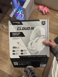 Наушники HyperX Cloud III White (BS7C1AA) фото от покупателей 1