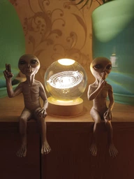 Фигурки инопланетян 2шт., 15 см