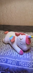 Мягкая игрушка подушка Единорог 100 см My Kigu Плюшевый Розовый (9016)