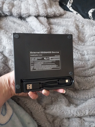 Внешний CD/DVD RW дисковод с USB хабом 10в1 USB 3.0 Type-C оптический ультратонкий с кардридером Micro SD для ноутбука MacBook компьютера ПК чтение и запись дисков портативный Plug&Play без драйверов без внешнего питания 5 Гбит Windows MacOS Linux фото от покупателей 19