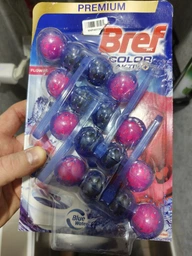 Туалетный блок для унитаза Bref Цветная вода Цветочная свежесть 3 шт х 50 г (9000101024067/9000101853414) фото от покупателей 3