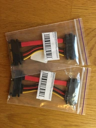 Подовжувач Ewell SATA 7+15pin M/F, довжина 0.5 м (EW121)