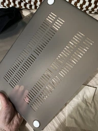 Чехол-накладка Hardshell для MacBook Air 15.3" A2941 / A3114 / A 3241 M2 2023 / M3 2024 / M4 2025 серая матовая Grey пластик фото от покупателей 7