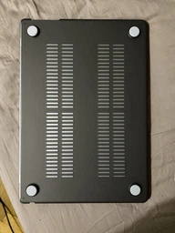 Чехол-накладка Hardshell для MacBook Air 15.3" A2941 / A3114 / A 3241 M2 2023 / M3 2024 / M4 2025 серая матовая Grey пластик фото от покупателей 4