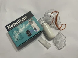 Ингалятор небулайзер Nebulizer Mesh Atomizer для детей и взрослых для дыхательной терапии портативный от сухого кашля насморка боли в горле для астматиков фото от покупателей 1