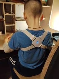Корсет для спины позвоночника Nuoyi Miao Smart Senssor Corrector умный корректор осанки фото от покупателей 15