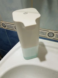 Дозатор сенсорный для жидкого мыла диспенсер бесконтактный Smart Hand Washing Machine белый 250 мл фото от покупателей 1