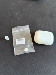 Силіконові амбушюри для AirPods Pro 1 / 2 (пара), S white