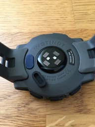Силиконовая заглушка для защиты зарядного порта часов Garmin / Голубой фото от покупателей 1