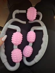 Антицелюлітний роликовий великий масажер Anti Cellulite Massage Сірий (15511NGM05382) CLS55