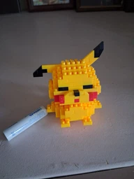 Конструктор фигурка Пиксели BRICKS Пикачу Pikachu Pokemon