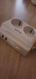 Сетевой фильтр-удлинитель RZTK Power Strip 2+2 USB-A+USB-C White (PS-2AC/W) 1.5 м
