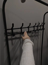 Вішалка для підлоги для одягу з полицями для взуття та гачками Corridor Rack стійка стелаж фото від покупців 2