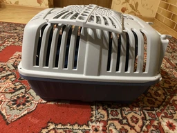 Переноска MPS PRATIKO 1 plast 48 x 31.5 x 33 см Вес животного до 10 кг Темно-синяя (8022967073370)