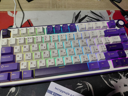Клавіатура Бездротова Ігрова Royal Kludge R75 PRO Blue фото від покупців 1