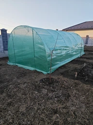 Теплица садовая Bonro UP-18м2 с окнами 600x300x200 см арочная Зеленая (117-76-42400405) фото от покупателей 8