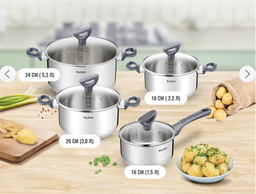 Набор посуды Tefal Daily Cook 8 предметов (G712S855) фото от покупателей 1
