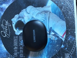 Бездротові кісткові навушники Langsdom M8 Open-Ear з спрямованим звуком, Bluetooth 5.3, LED дисплеєм та шумоподавленням Чорний