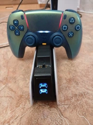 Зарядная Док Станция для геймпадов Sony DualSense PS5 Зарядка для джойстика PlayStation 5 с LED индикаторами фото от покупателей 2