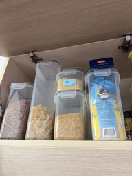 Набор контейнеров для хранения продуктов Springos KI0172 с наклейками прозрачные 24 шт (5908455307321) фото от покупателей 1