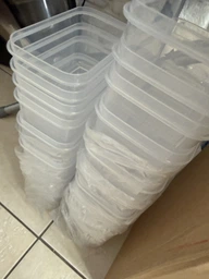 Набор контейнеров для хранения продуктов Springos KI0172 с наклейками прозрачные 24 шт (5908455307321)