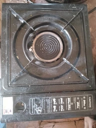 Плитка газовая туристическая 2в1, BDZ-155-A, Черная