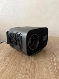 Смарт проектор домашний кинотеатр портативный HD Android 4k Wi-Fi для дома совместимый с HDMI USB смартфон со встроенной колонкой фото от покупателей 1