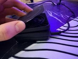 Бездротовий зарядний пристрій 3в1 YIKD (MagSafe) - Чорний, Без кейсу