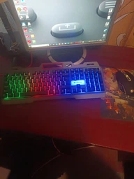 Комплект проводной Holmer SG-01 RGB Backlight USB Black фото от покупателей 5