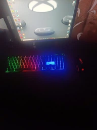 Комплект проводной Holmer SG-01 RGB Backlight USB Black фото от покупателей 4